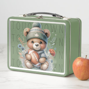 Cute Bear Personalised Lunch box