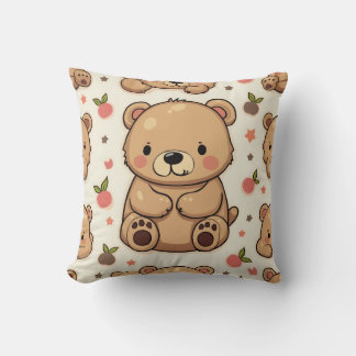 Cute bear pillow