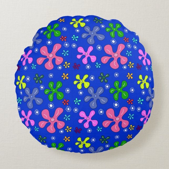 Cute Bear  Round Cushion (Front)
