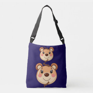 Cute Bear Smile Crossbody Bag