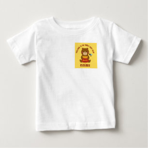 Cute Bear Theme Boy Baby Shower T-Shirt