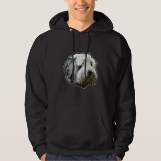 Cute Bearded Collie Dog Owner Hoodie