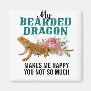 Cute Bearded Dragon Magnet