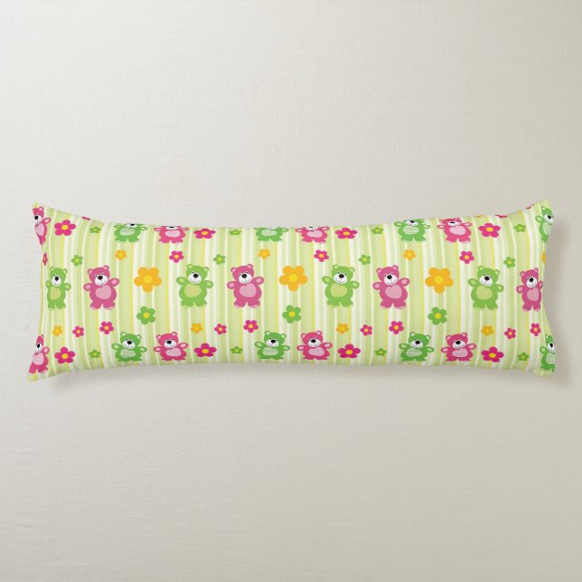 Cute Bears Body Cushion (Front)