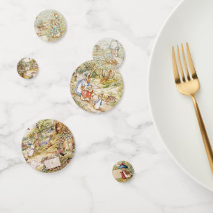 Cute Beatrix Potter Peter and Friends  Confetti