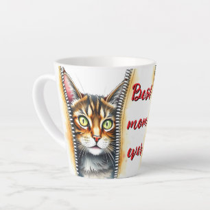 Cute Beautiful Popular Watercolor Cat Collection Latte Mug