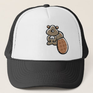 Cute Beaver; Cool Trucker Hat