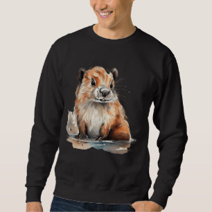 Cute Beaver   Sweatshirt