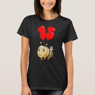 Cute Bee 15th Birthday Kids Balloon Party T-Shirt