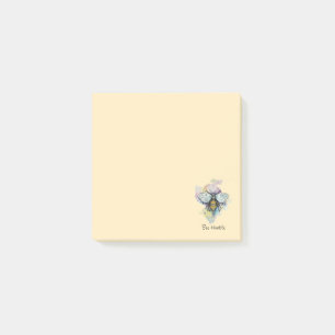 Cute Bee And Rainbow Wash Post-it Notes