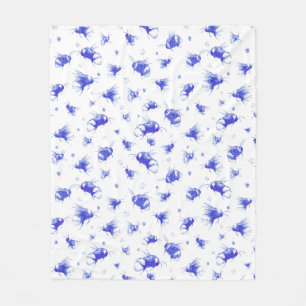 Cute Bee Blanket Cozy Birthday Present for Mom