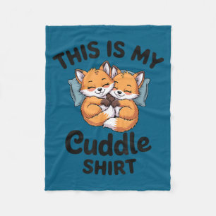 Cute Bee Couple Snuggle Cuddle  Fleece Blanket