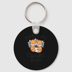 Cute Bee Couple Snuggle Cuddle  Key Ring