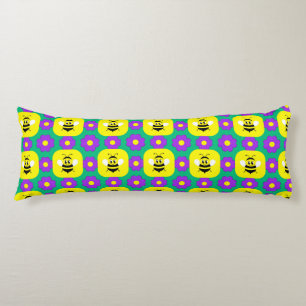 🌸 Cute Bee Floral Cosy Home Style 🌸 Body Cushion