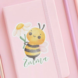 Cute Bee & Flower For Her For Kids Modern