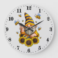 cute bee gnome insect lovers word art