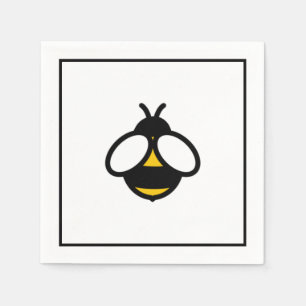 Cute Bee, honey bee, bumblebee Napkin