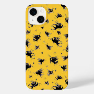 Cute Bee iPhone 14 Case Birthday Gift for Mom