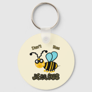 Cute bee key ring