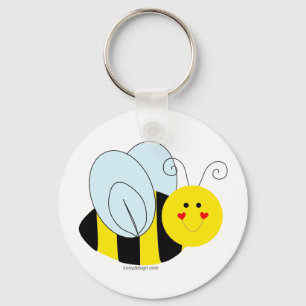 Cute Bee Key Ring