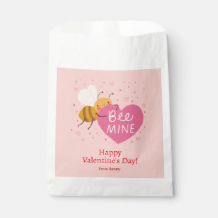 Cute Bee Kids Classroom Valentine Favour Bag