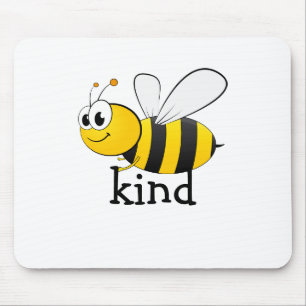 Cute Bee Kind Mouse Pad