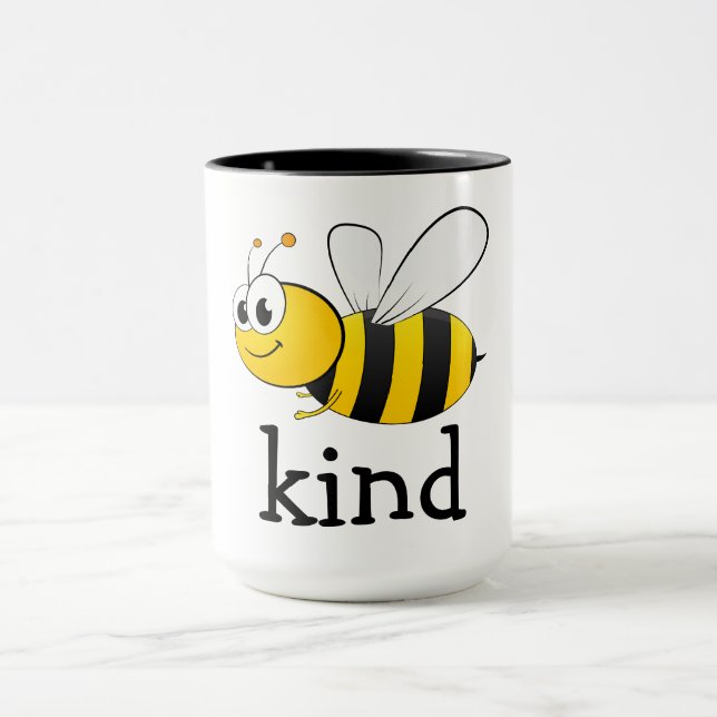 Cute Bee Kind  Mug (Center)