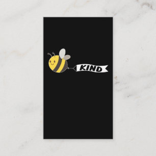 Cute Bee Kind Whisperer Beekeeper Business Card
