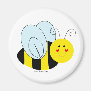 Cute Bee Magnet