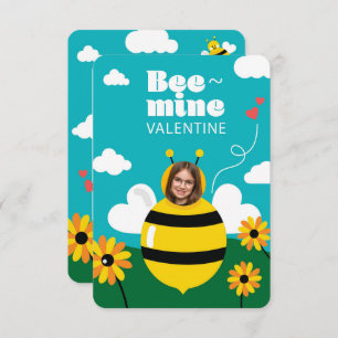 Cute Bee Mine Valentine's Day Card for Kids
