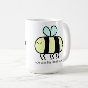Cute bee mug with quote