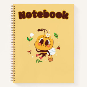 cute bee 💛✨🧡🥨 notebook