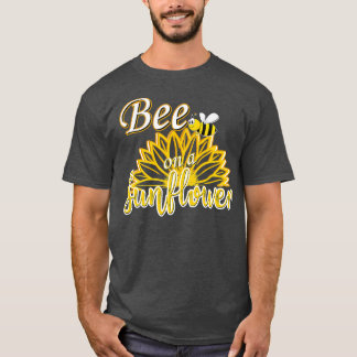 Cute Bee On A Sunflower 1 T-Shirt