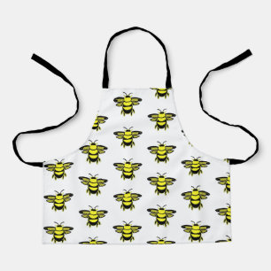 CUTE BEE PATTERN APRON