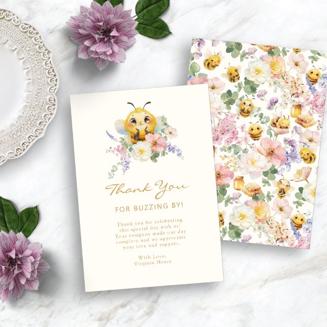 Cute Bee Thank You Card (Cute Bee Thank You Card
)