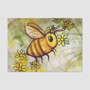 Cute Bee Tissue Paper