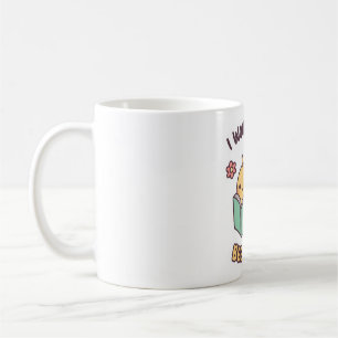 Cute Bee With Book I Would Rather Bee Reading Pun Coffee Mug