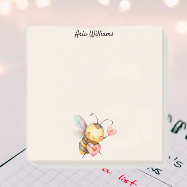 Cute Bee With Heart Notes (Creator Uploaded)