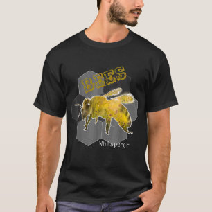 Cute Bees Whisperer Beekeeper Or Honey Farmer T-Shirt