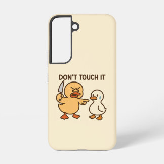 Cute Beige Cartoon Duck phone case 