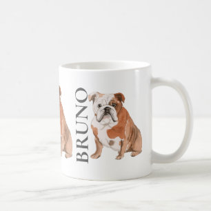 Cute beige colour English Bulldog  Coffee Mug