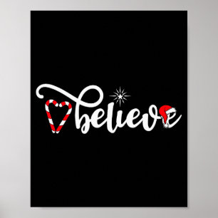 Cute Believe Christmas  Poster