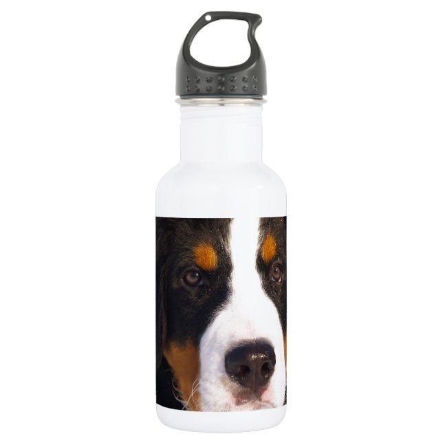 Cute Bernese mountain dog 532 Ml Water Bottle (Front)