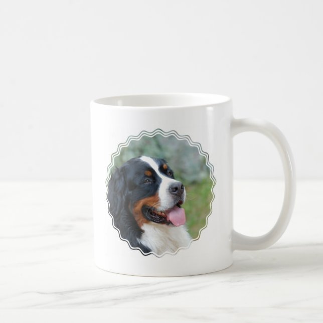 Cute Bernese Mountain Dog Coffee Mug (Right)
