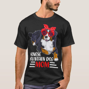 Cute Bernese Mountain Dog Mum Mother's Day T-Shirt