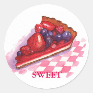 cute berry pie sticker