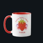 Cute Berry Sweet Red Strawberry Floral Mug<br><div class="desc">A cute strawberry and floral mug with the words,  "You're Berry Sweet" and a picture of a strawberry with flowers and hearts. Personalise it for Valentines day or for a special gift for a friend. Designed for you by Blackberry Boulevard.</div>