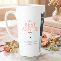 Cute Best Auntie Ever Custom Photo Collage