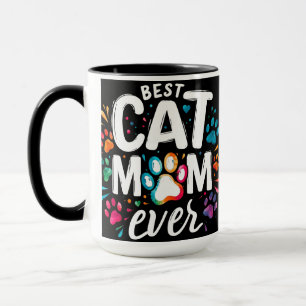 Cute Best Cat Mum Ever Mug