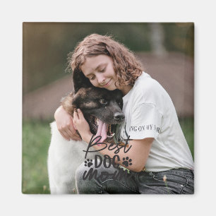 Cute Best Dog Mum Ever Magnet